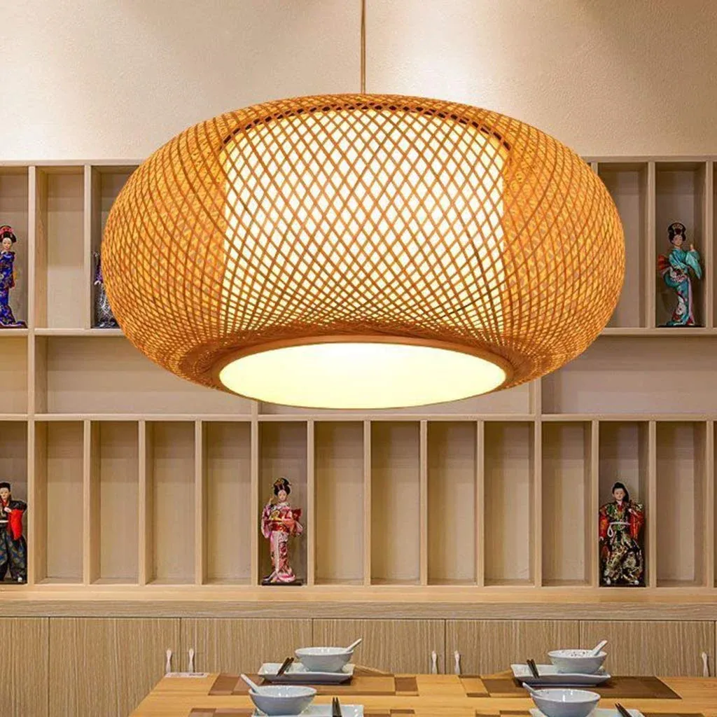 Rattan Pendant Light
