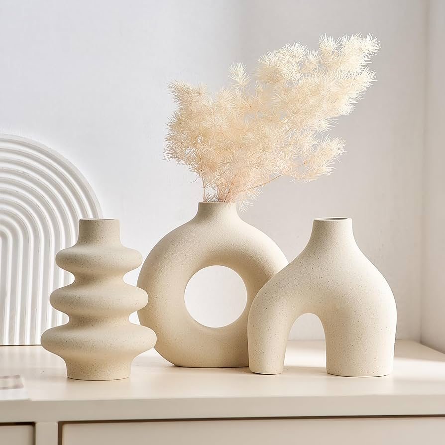 Stoneware Vase Set